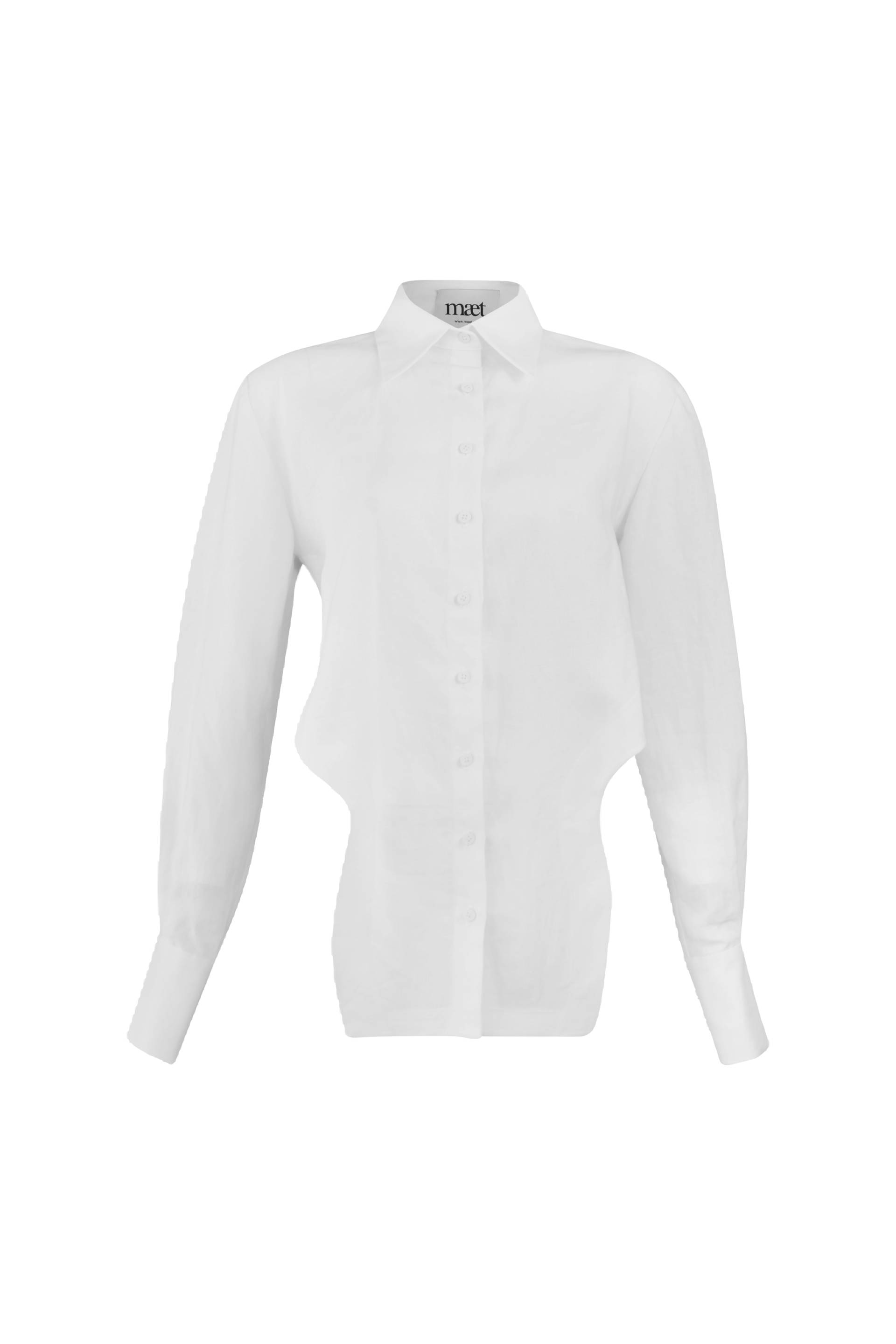 AFFRA White Linen Shirt von MAET