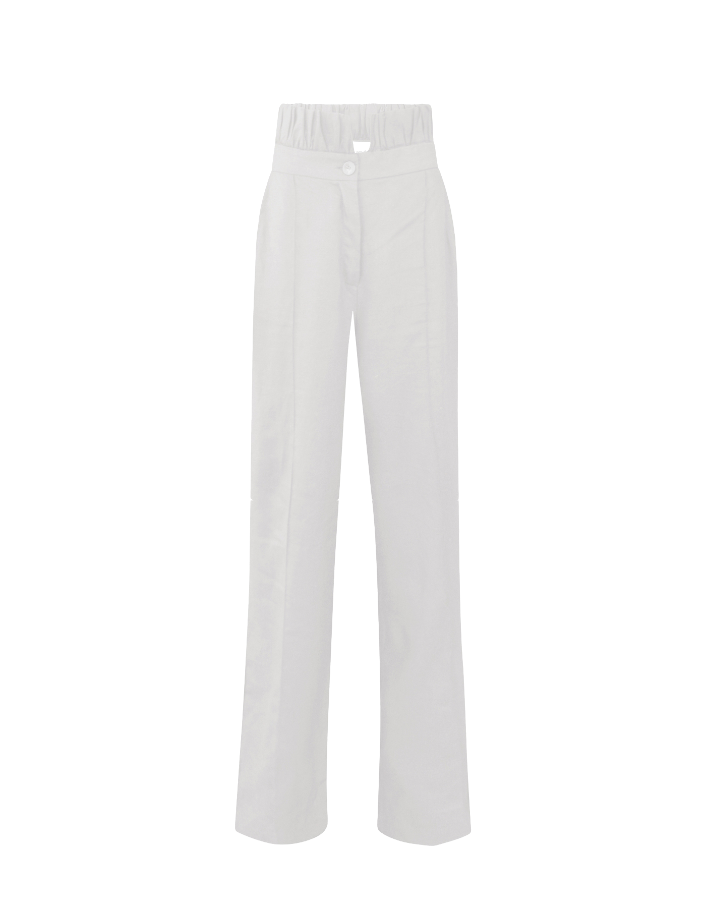 ANJA White Pants High Waisted von MAET