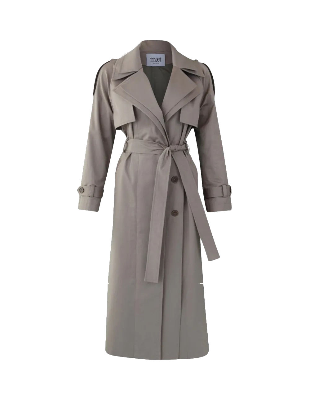 ARES Trench Coat - Grey - XS - MAET - Trench coats von MAET