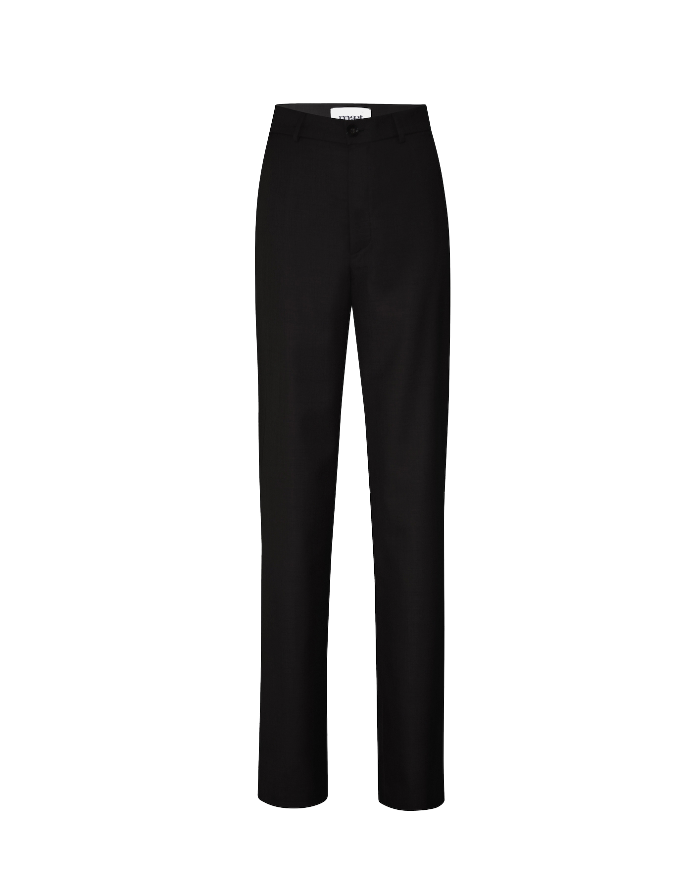 BRONTE Black high-waisted straight-leg pants - Black - M - MAET - Straight leg pants von MAET
