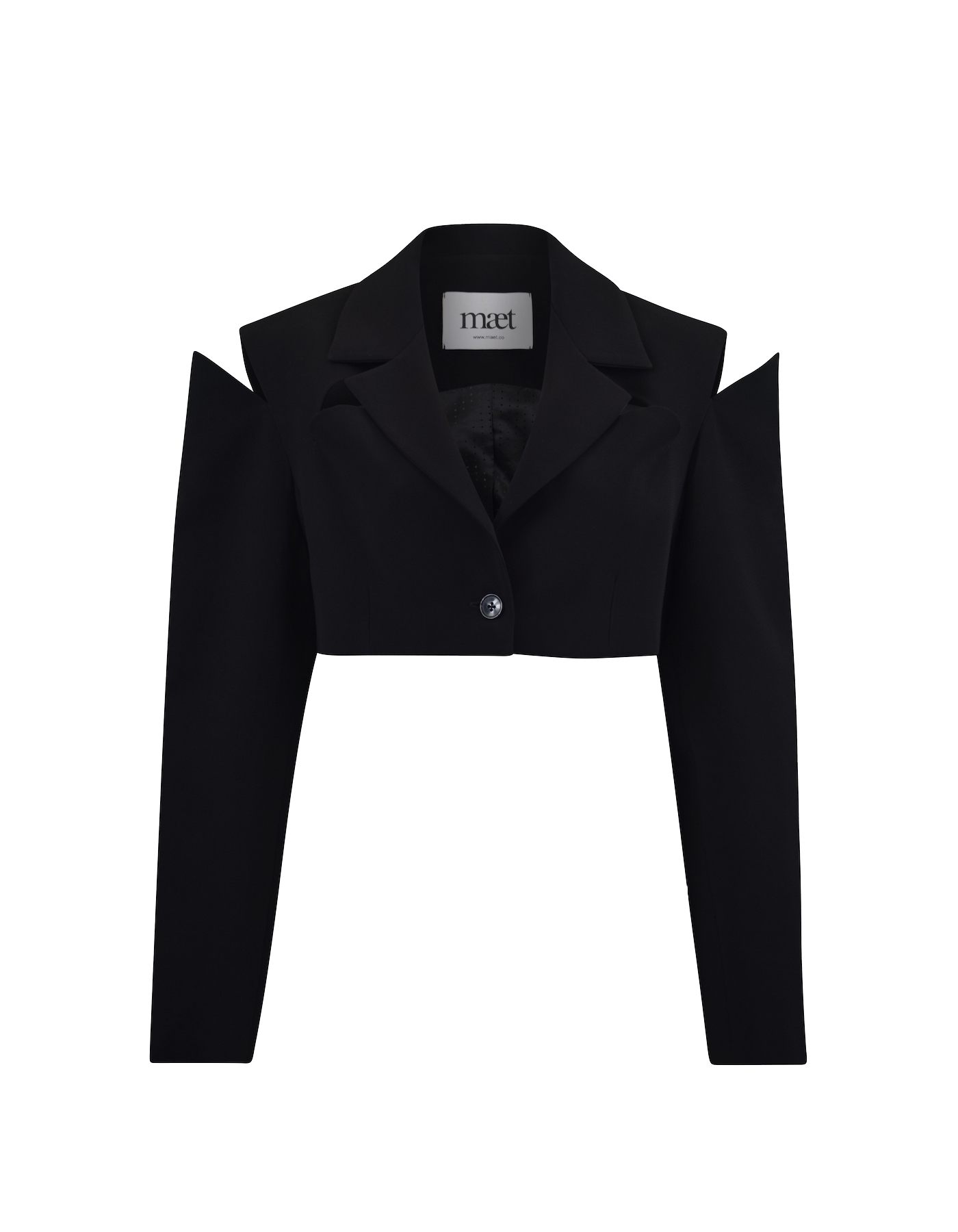 MAKEDA Cropped Jacket with Cut Outs von MAET