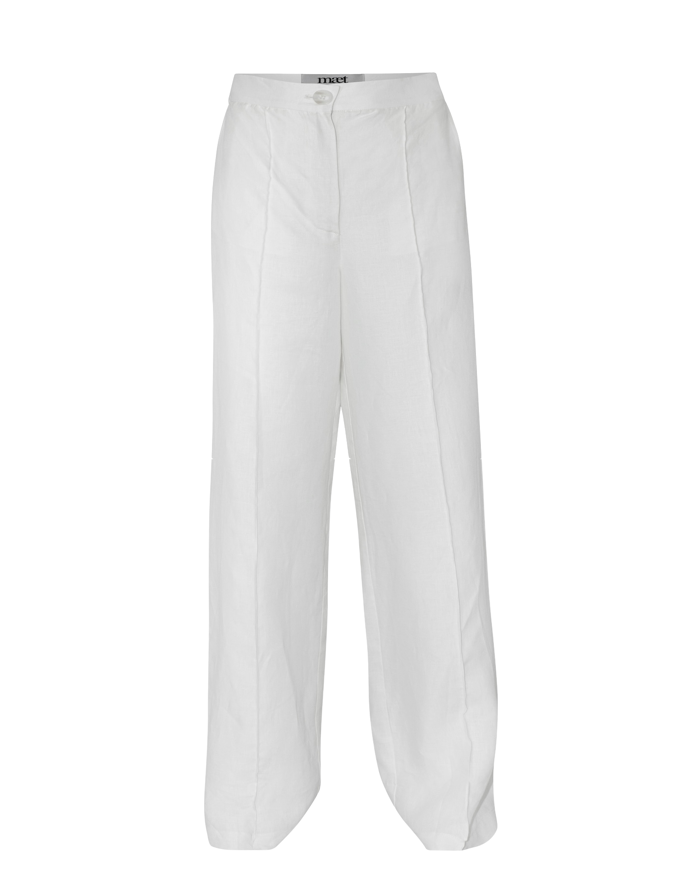 MAET | PRIMROSE White Linen Straight-Leg Pants | Women's White Straight leg pants MAET | PRIMROSE White Linen Straight-Leg Pants | Women's White Straight leg pants von MAET