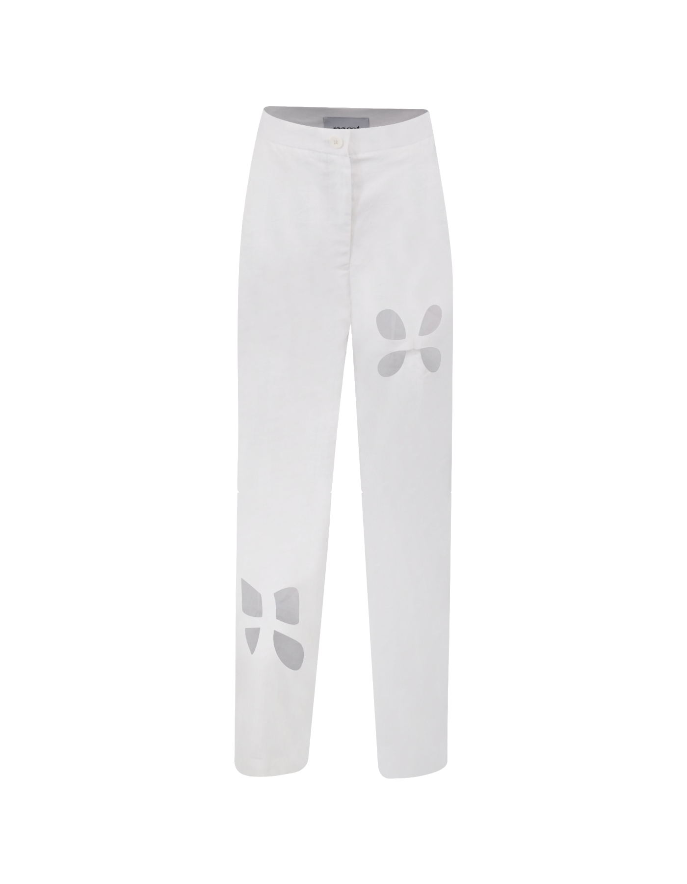 TERFIL White Linen Pants von MAET