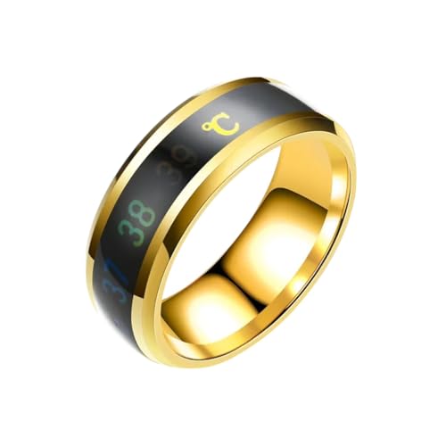 MAFKIATAMY Unisex-Ring für Paare mit intelligentem Induktionsring, Schmuck für Männer und Frauen, Accessoires, Geschenke, Dekoration, luxuriös, trendig, kreativ, für Damen und Herren von MAFKIATAMY