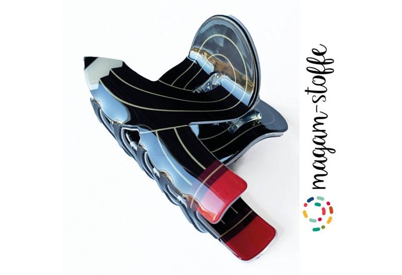 MAGAM-Stoffe Haarspange Bleistift, Modische Bleistift Haarspange Haarklammer aus Acryl, College-Stil von MAGAM-Stoffe