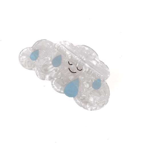 Modische Kinder Haarspange aus Acryl, kleine Größe - Perfekte für Mädchen und Jungs (Wolke) von MAGAM-Stoffe