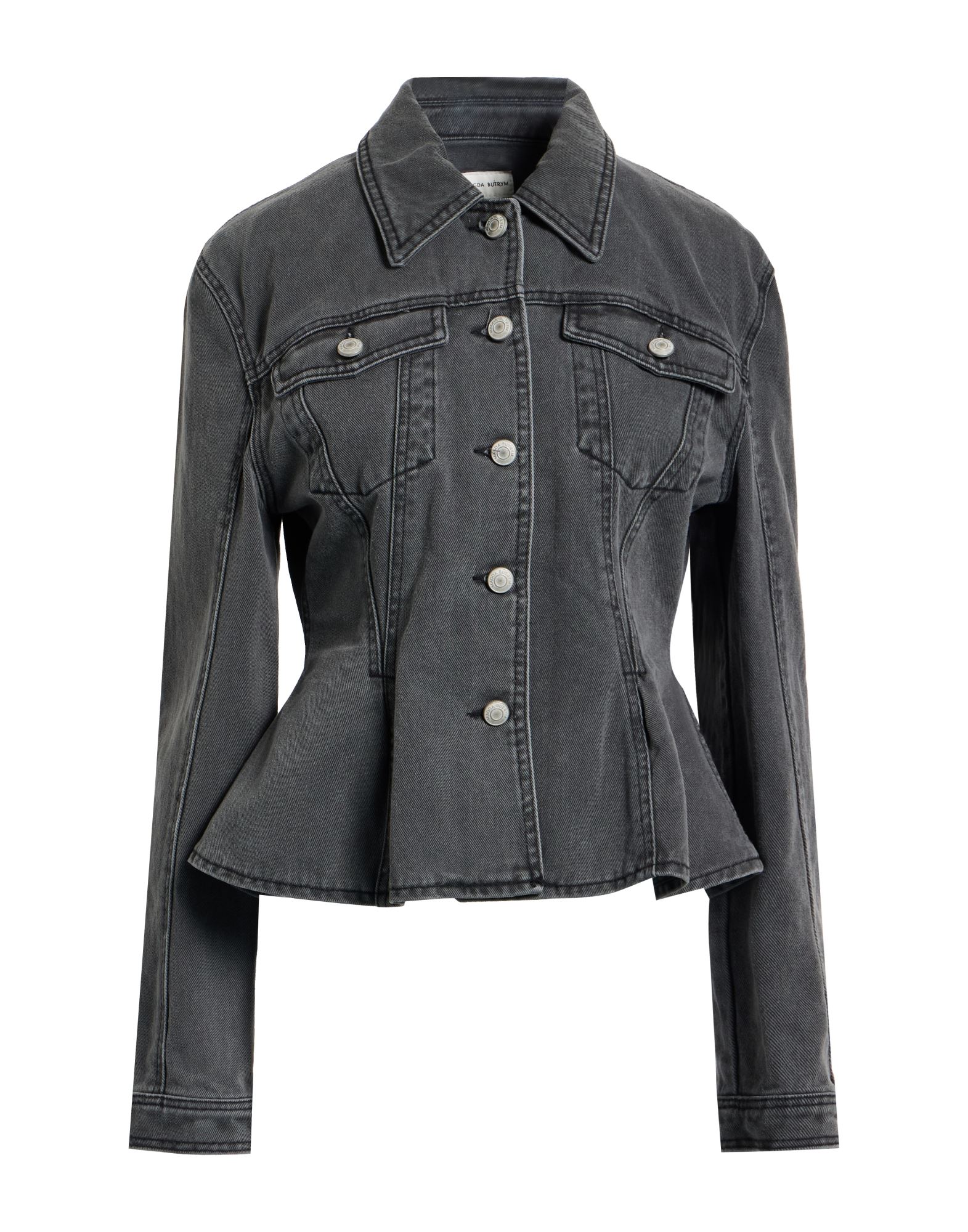 MAGDA BUTRYM Jeansjacke/-mantel Damen Grau von MAGDA BUTRYM