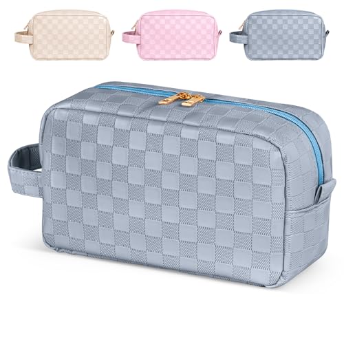 MAGEFY Große Kosmetiktasche Damen – wasserdichte Makeup-Tragetasche mit Mehreren Fächern, Reise-Organizer für Pinsel, Hautpflege, Shampoo von MAGEFY