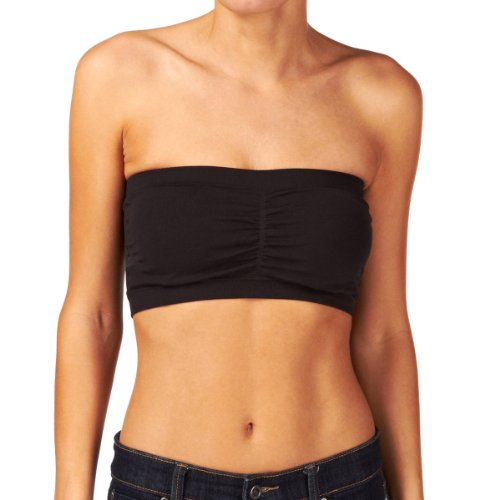 MAGIC BODYFASHION Damen Bandeau Bra BH, Schwarz, L / 80C EU von MAGIC BODYFASHION