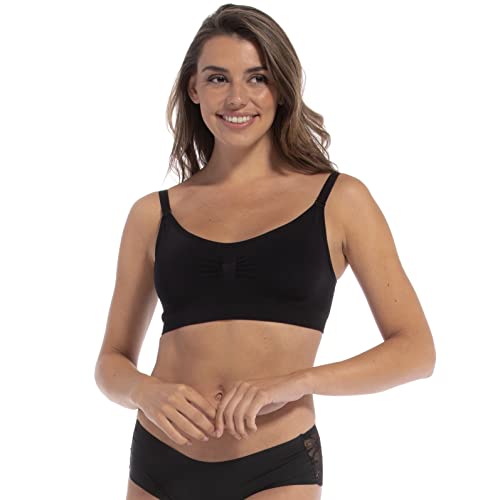 MAGIC BODYFASHION Damen Better Than Spaghetti BH, Schwarz, M von MAGIC BODYFASHION