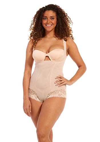 MAGIC BODYFASHION Damen Super Control Formender Body, Latte, S EU von MAGIC BODYFASHION