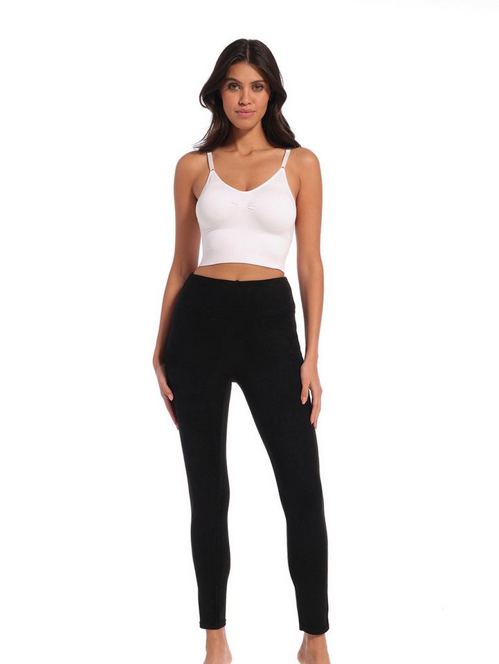 MAGIC Bodyfashion Leggings Hi-Waist Slim Tights mittlere Formung von Bauch, Hüften und Oberschenkeln von MAGIC Bodyfashion