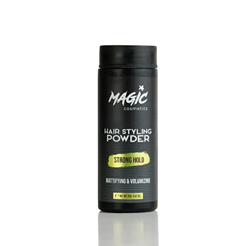 MAGIC COSMETICS Hair Powder Men | Unisex Root Hair Styling Powder | Matt Look | Anti-Gravity Powder Styler | Unsichtbare Textur | Sofortiges Volumen und Wurzelschub | Alle Haartypen | (20 g, 1er Pack) MAGIC COSMETICS Hair Powder Men | Unisex Root Hair Styling Powder | Matt Look | Anti-Gravity Powder Styler | Unsichtbare Textur | Sofortiges Volumen und Wurzelschub | Alle Haartypen | (20 g, 1er Pack) von MAGIC COSMETICS