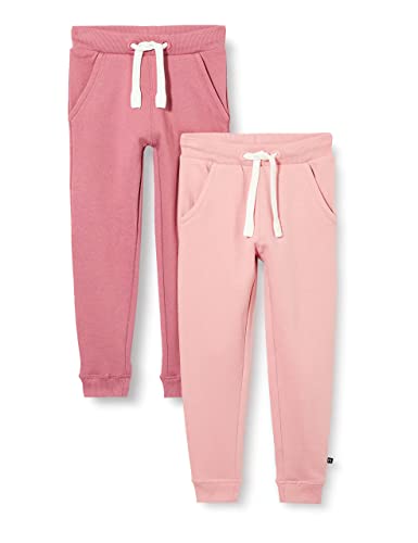 MAGIC KIDS WEAR Jogginghose Kinder und Babies aus Baumwolle, 2er Pack Mesa Rose (585), 116 von MAGIC KIDS WEAR