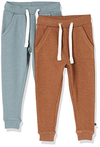 MAGIC KIDS WEAR Jogginghose Kinder und Babies aus Baumwolle, 2er Pack Toffee (236), 104 von MAGIC KIDS WEAR