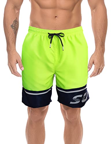 MAGIC SELECT Badeanzug für Herren. Schnell Trocknende Badeshorts, Badeanzug, Strand. A1804, Größe 3XL. von MAGIC SELECT