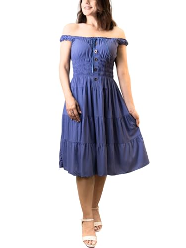 MAGIC SELECT Damenkleid. Lässiges Sommerkleid. Einfarbiges Freizeitkleid, Größe XL von MAGIC SELECT