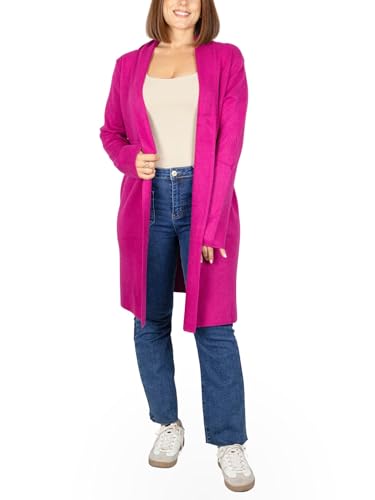 MAGIC SELECT Strickjacke Lang. Langärmelige Strickjacke. Winter- und Herbst-Strickjacke. Größe M von MAGIC SELECT