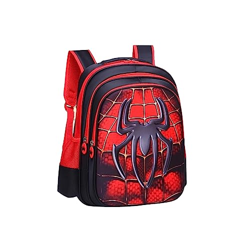 MAGIC SELECT Superhelden-Schulrucksack, Kinderrucksack mit 3D-Cartoon-Design, ABS-Reißverschluss, 2/3 Fächer, verstellbare Griffe, Schulmaterial für Jungen und Mädchen., M5338 von MAGIC SELECT