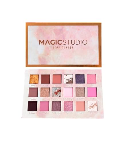 Magic Studio Rose Quartz 18 Eyeshadows Palette von MAGIC STUDIO