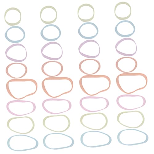 MAGICLULU 1 Packung Haargummis Haarschmuck elastische Haarbänder Mini-Clips für Haare Haarspangen für Mädchen Haarhalter Haarband Haarringe kein Haarschaden Stirnband Haarseil Kind Rosa von MAGICLULU