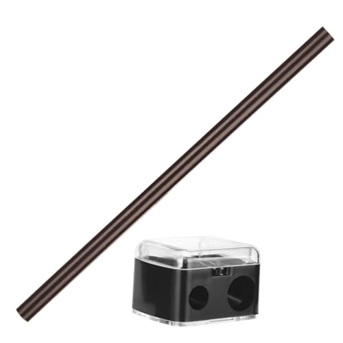 MAGICLULU 1 Satz Wasserdichter Augenbrauenstift mit Anspitzer Augenbrauenstift für Präzises Augenbrauen Make Up für Zuhause Tattoo Salon Einfach zu Bedienen Natürlichem Farbton von MAGICLULU