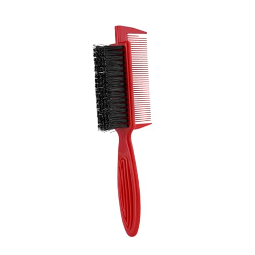 MAGICLULU 1 Stück 2 1 doppelseitige kleine Bürste Kamm für Männer tragbare Haarbürste haarschneideschere set hairbrush reinigungspinsel Kämme Haarkamm kaputte Haarbürste Abs von MAGICLULU