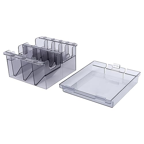 MAGICLULU 1 Stück Karton Kammaufbewahrungsbox begrenzen Desktop-Organizer Salondekor Haarschneidekamm Aufbewahrungsbox Friseur Kamm Organizer Hakengleiter zwiebelschneider Kamm-Organizer von MAGICLULU