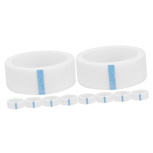 MAGICLULU 10 Rollen Wimpernband Für Wimpernverlängerung Kleidungsband Stoffband Aus Papier Wimpernlifting-bänder Stauden Wimpernzubehör Mikroporös Vlies Verlängerungsgürtel von MAGICLULU