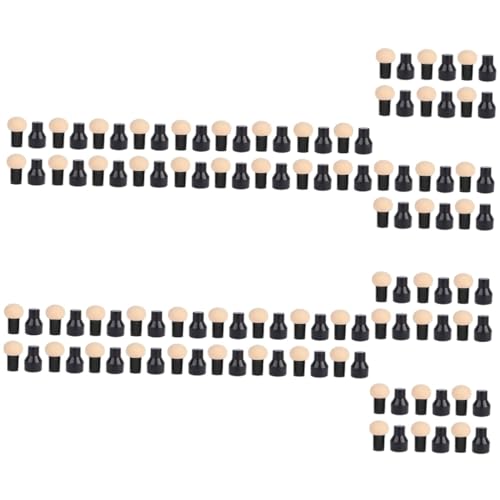 MAGICLULU 10 Sets Mini-pilz-schwamm Mit Doppeltem Verwendungszweck Zum Nass- Und Trockenreinigen Von Make-up-schwamm Für Damen 6 Stück * 10 von MAGICLULU
