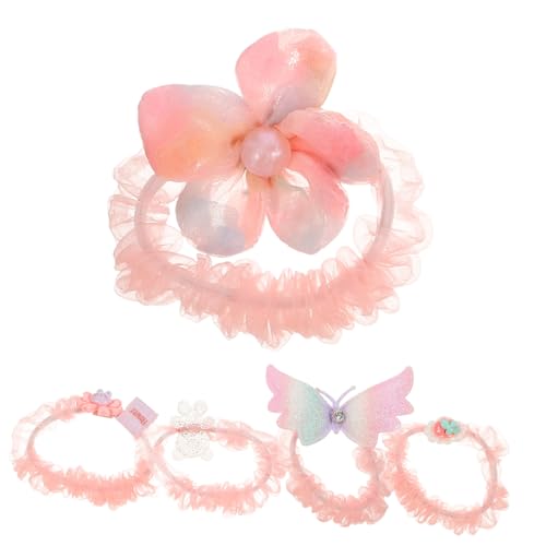 MAGICLULU 10 Stk Haarnadel kinder haarschmuck haarband Kleinkindgummibänder für Haare Haargummis Pferdeschwanzhalter Haarseil für Mädchen Süss Haarring Krawatte Kopfbedeckung Damen Stirnband von MAGICLULU