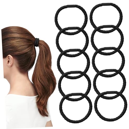 MAGICLULU 10 Stk Haarring-Set Haargummis für dickes Haar Haargummis keine Schäden haarband set elastische haargummi Haargummis für Mädchen dehnbare Haargummis einfach Kopfbedeckung Haarseil von MAGICLULU