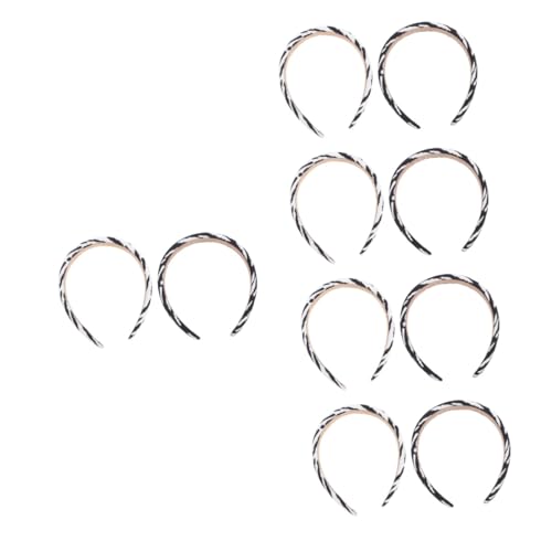 MAGICLULU 10 Stk Kuh-Stirnband für Teenager-Mädchen Stirnband machen elastische haargummi elastisches haarband milchkännchen Haarbänder für Damenhaar Haarschmuck für Damen von MAGICLULU