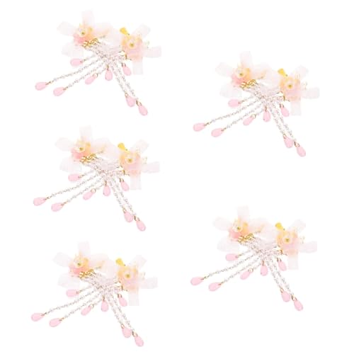 MAGICLULU 10 Stk Quaste Haarspange Frauen Haarnadeln Haarschmuck für Kinder haarspange kinder haarklammer kinder Tiara Haarnadel mit chinesischer Quaste Haarspange mit Troddeltropfen von MAGICLULU