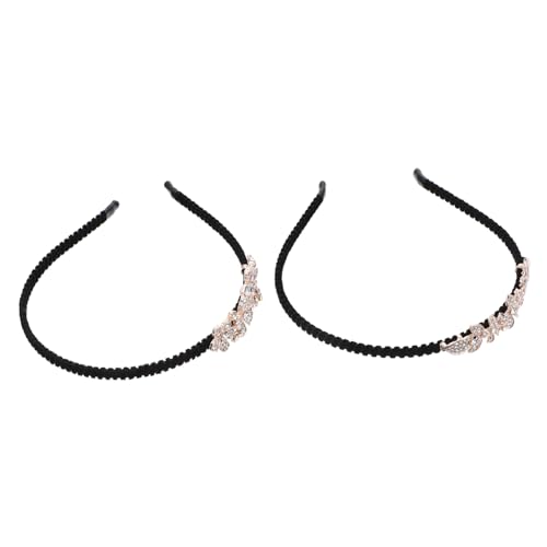 MAGICLULU 10 Stk Strass Blumen Stirnband Haarbänder für Frauen Braut Kopfschmuck hair accessories for hochzeitshaar schmuck Haargummi Haarbänder für Damenhaar Haarschmuck die Blumen von MAGICLULU