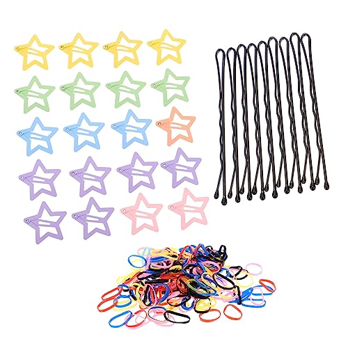 MAGICLULU 1170 Stk Haarschmuck Für Kinder Tiara Für Mädchen Haarnadel Haarbänder Für Kleinkinder Süße Haarspangen Zubehör Für Haarbänder Mädchen Anzug Mini Prinzessin Eisen Gummiband von MAGICLULU