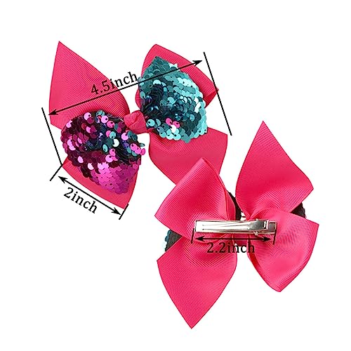 MAGICLULU 12 Stk Bowknot-haarnadeln Haarklammer Haarschmuck Haarspangen Kind Ausgabekarte Mädchen von MAGICLULU