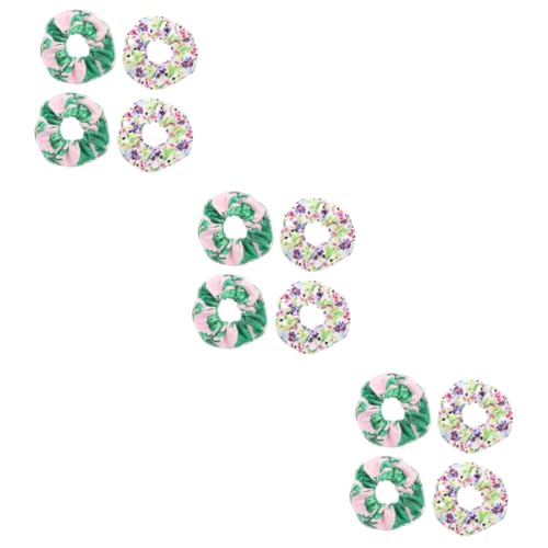 MAGICLULU 12 Stk Haarring Haarbänder hair styling hairpin Haargummi Vintage- handtücher Haargummis Dickdarm-Haarseil Mädchen Haarschmuck Stirnband Halter superfeine Faser von MAGICLULU