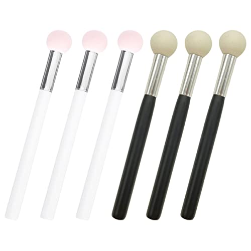 MAGICLULU 12 Stk Make-up-Pinsel aus Schwamm Schwammkopf Puderpinsel mischen Schwämme Concealer-Make-up-Tools trockene nasse Kosmetikstifte das Gesicht Pilz Lieferungen Lidschatten Pinsel von MAGICLULU