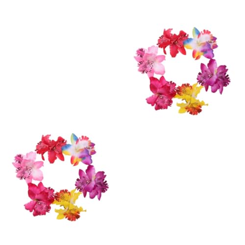 MAGICLULU 12 Stk Orchideenblüten-Haarspangen Haar Klammern haar spangen haarschmuck Haarklammern Accessoires für Mädchen Haarnadeln im hawaiianischen Stil Strand Kopfbedeckung das Foto von MAGICLULU