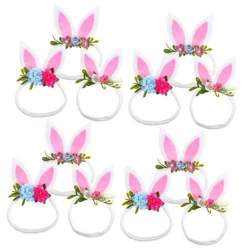 MAGICLULU 12 Stk kinder osterhaare ostern haarschmuck hair accessories for girls Baby-Geschenk Geschenke für Kleinkinder Haargummi Haarband Babygeburtstag Kopfbedeckung Ohr von MAGICLULU