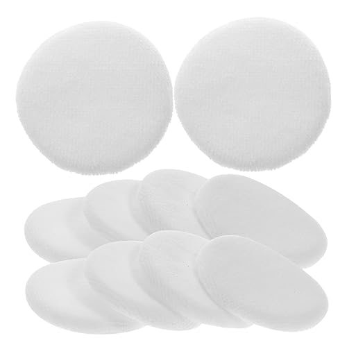 MAGICLULU 12 Stück Puderquaste Geschmeidiges Make Up Pad Baumwolle Make Up Puffs Für Damen Kosmetikquaste Mädchen Make Up Puff Mädchen Make Up Pad Werkzeug Kleines Make Up von MAGICLULU