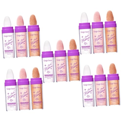 MAGICLULU 15 Stk Highlight-Pulver cosmetic kosmetiktäschchen Highlighter-Glitzer loses Gesichtspuder Körperglitter für Frauen Highlight-Puder für Mädchen Markieren Textmarker Voß Zauberstab von MAGICLULU