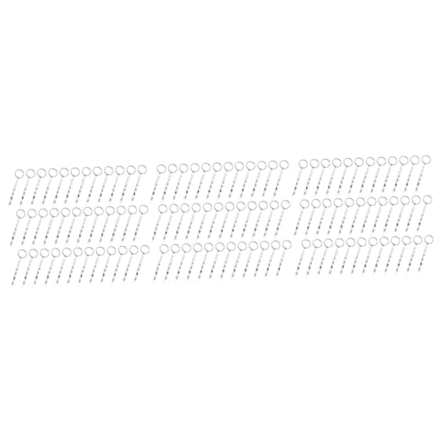 MAGICLULU 150 Stk Haarschmuck DIY Accessoires Haar Klammern Haarklammer Haarspange für Damen Haarspange mit rundem Tablett Haarnadel Haarspangen Lünettentablett-Haarspange Frauen Haarspange von MAGICLULU