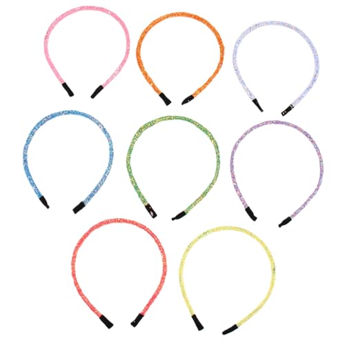 MAGICLULU 16 Stk Cosplay-Kopfschmuck Bananenclips Haare Stirnband für Kleinkinder kinder haarschmuck geschenke für kinder Haargummis Haarband Haarreifen Party-Haarschmuck Pailletten Schal von MAGICLULU