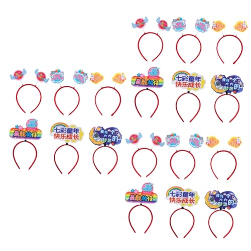 MAGICLULU 18 Stk Stirnband Kopfschnalle halloween haarschmuck kinder Halloween-Haarschmuck für Kinder Party-Kopfschmuck Party-Stirnband Haarband Haargummi Stirnband für Foto-Requisite bilden von MAGICLULU