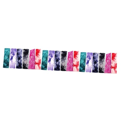 MAGICLULU 18 Stk Yoga Stretch Stirnband Sport Stirnband Sport-Stirnband Männer-Bandana Haarbänder haarband hair schnell trocknendes Kopfband Europäisch und amerikanisch Schal Fitness von MAGICLULU