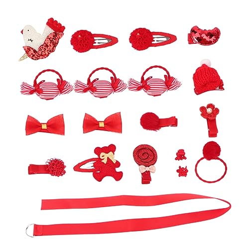 MAGICLULU 18-Teiliges Set Haarschmuck-Set für Kinder -Haarspangen für Mädchen Mädchen Haarspangen hair accessories for haarschmuck mitbringsel kindergeburtstag Haarnadel von MAGICLULU