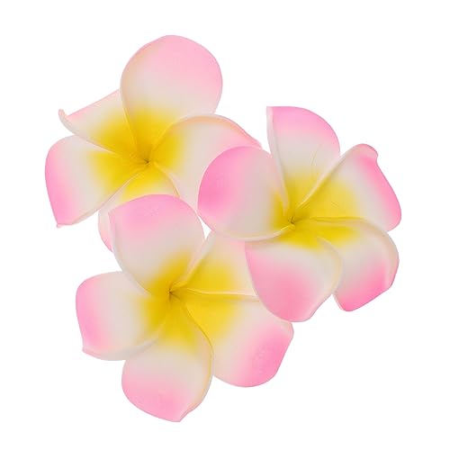 MAGICLULU 1Stk Brauteinsatzkamm Haarspangen Haarklammer Haarschmuck für Damen Plumeria-Haarnadel Tiara Frauen Haarnadel Frangipani-Kopfschmuck Blumen Kopfbedeckung Haarteil von MAGICLULU