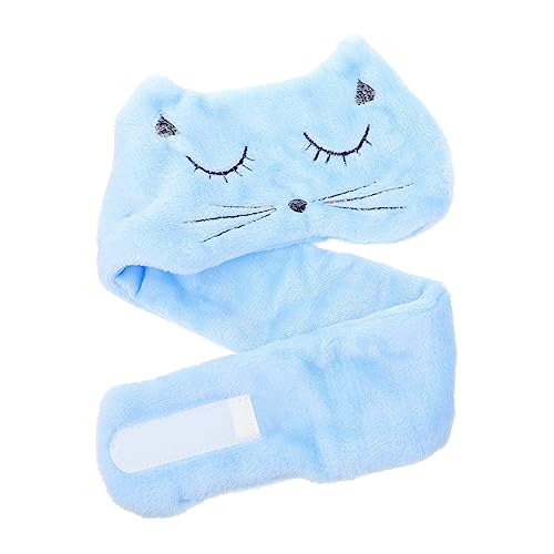 MAGICLULU 1Stk Einschließungshut Turbanhut Stirnband haarring Kopfbandagen aus weichem Korallenvlies Turbanmützen für Damen handtücher Kopftuch Haarband aus Flanell und Stoff die Katze Schal von MAGICLULU